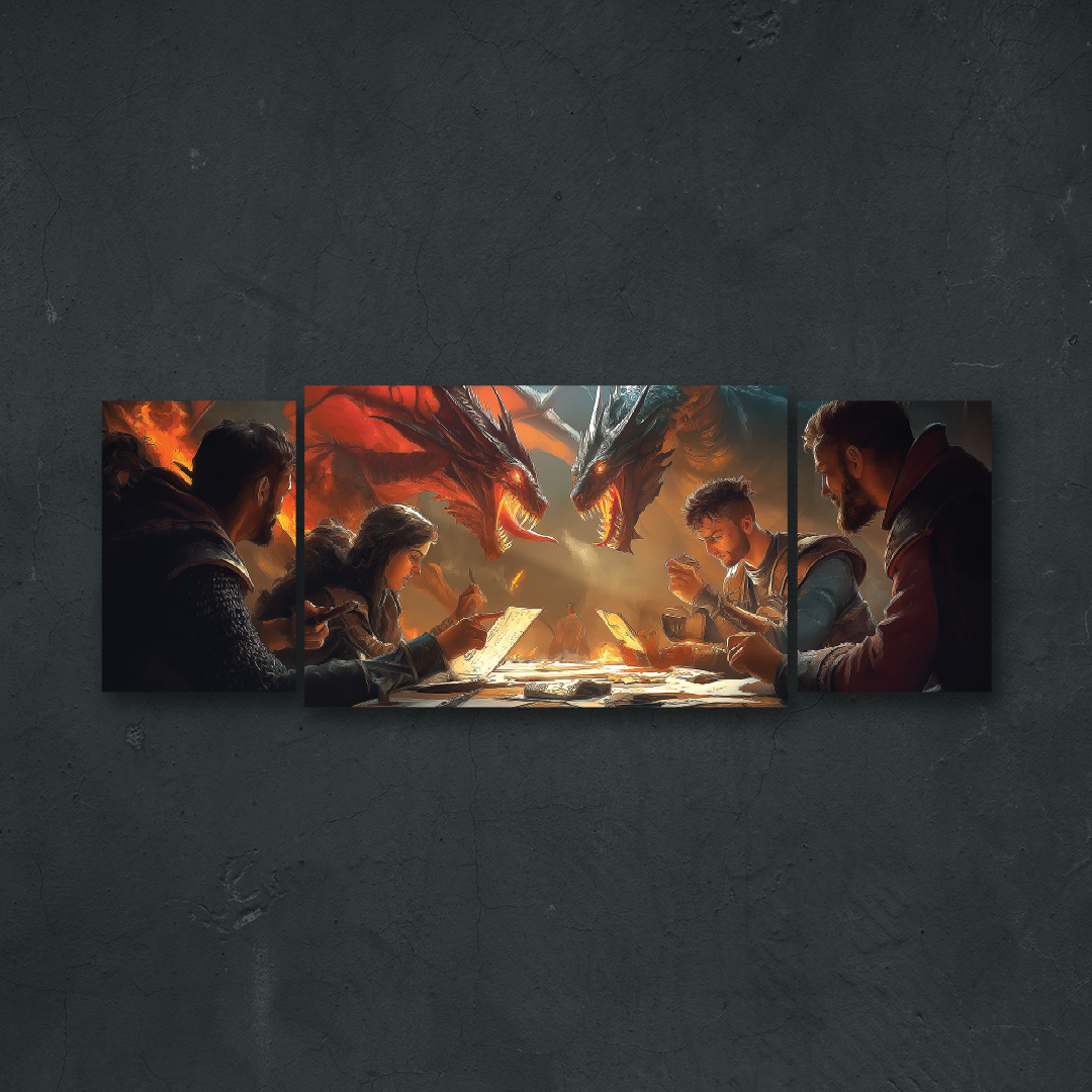 OUR COLLECTION - MULTIPANEL - Dragons in the Dungeons