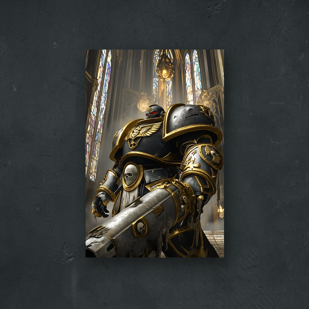 JACKSON COLE - WARHAMMER - Spacemarine's temple