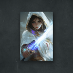 OUR COLLECTION - FANTASY - the Battle Mage Lady in action