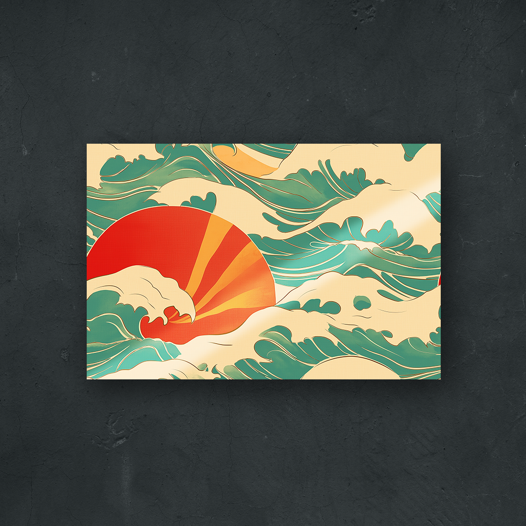 OUR COLLECTION - ABSTRACT - Sun in the Waves