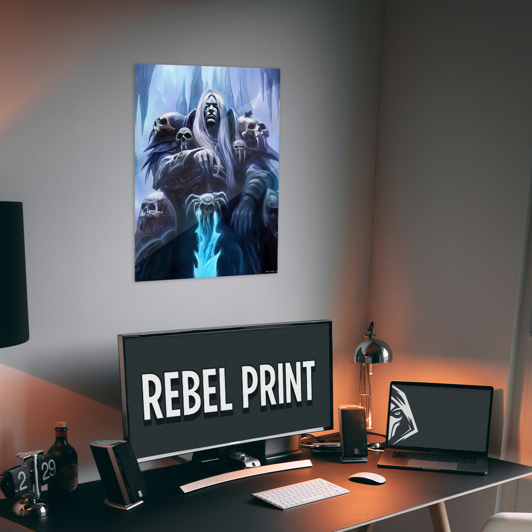 JACKSON COLE - WARCRAFT - The seated Lich King