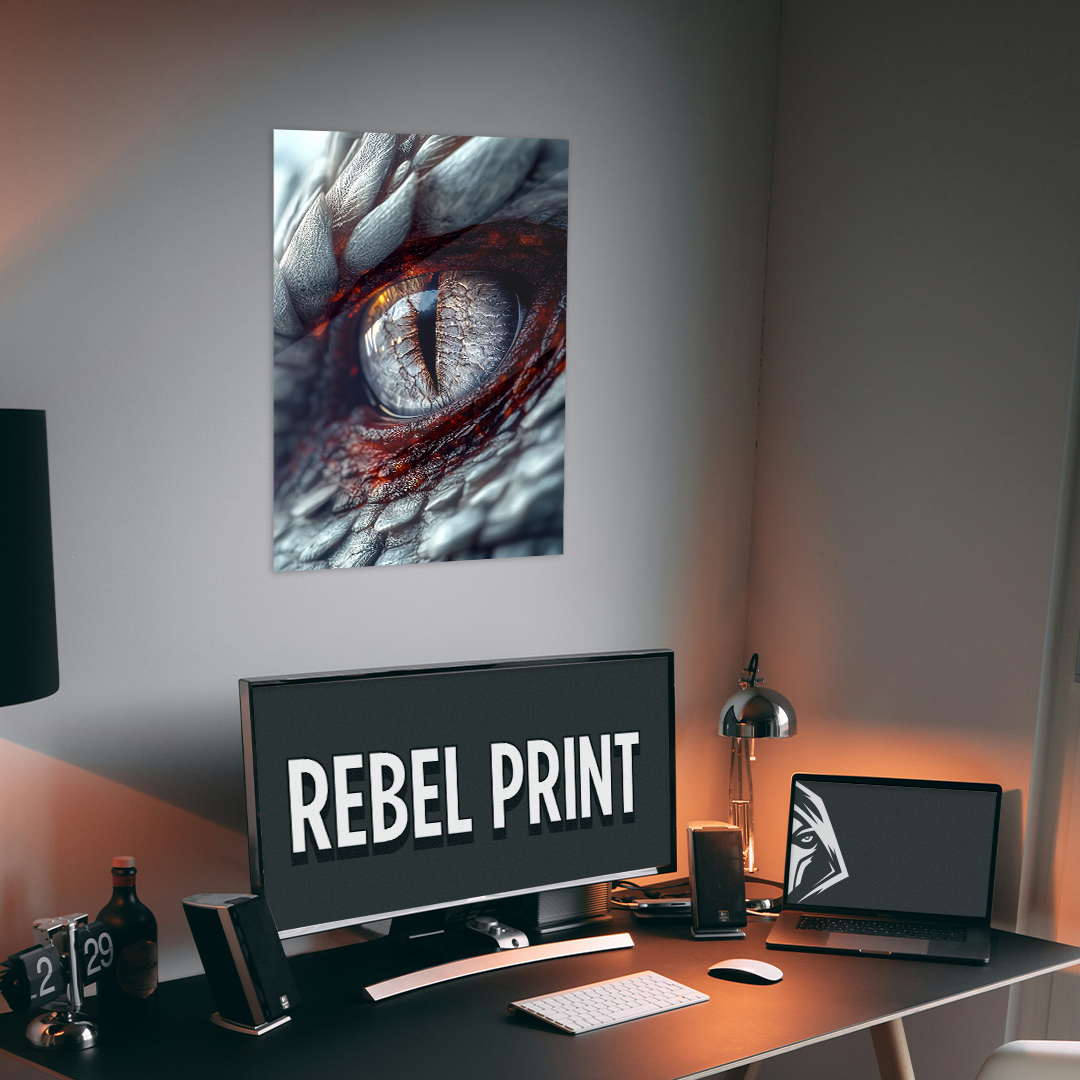 NOTRE COLLECTION - FANTASY - Dragon aux yeux d'argent