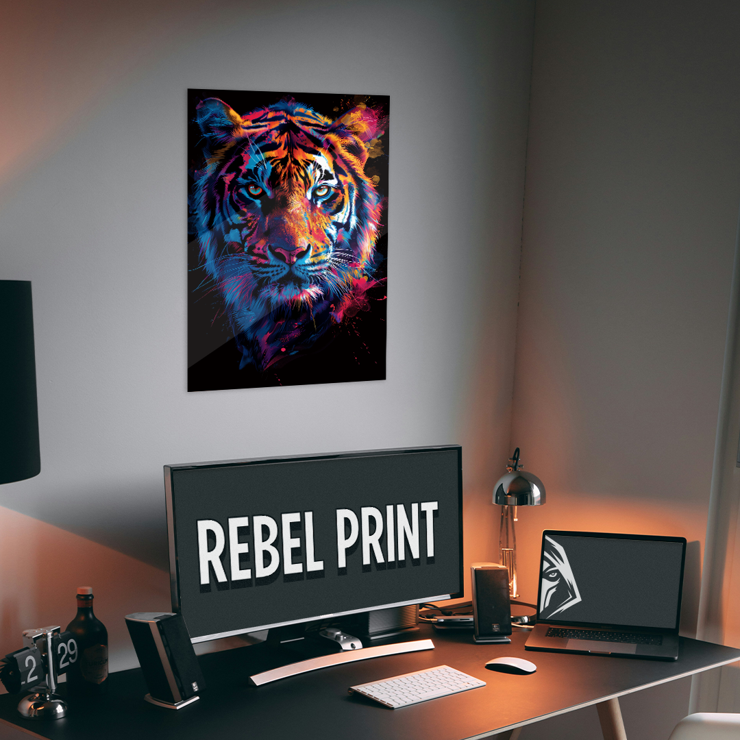 NOTRE COLLECTION - NATURE - Peinture à la peau de tigre