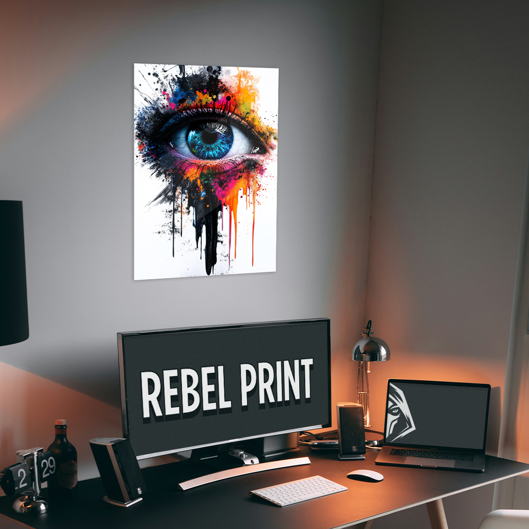 OUR COLLECTION - ABSTRACT - Blue Eye on You