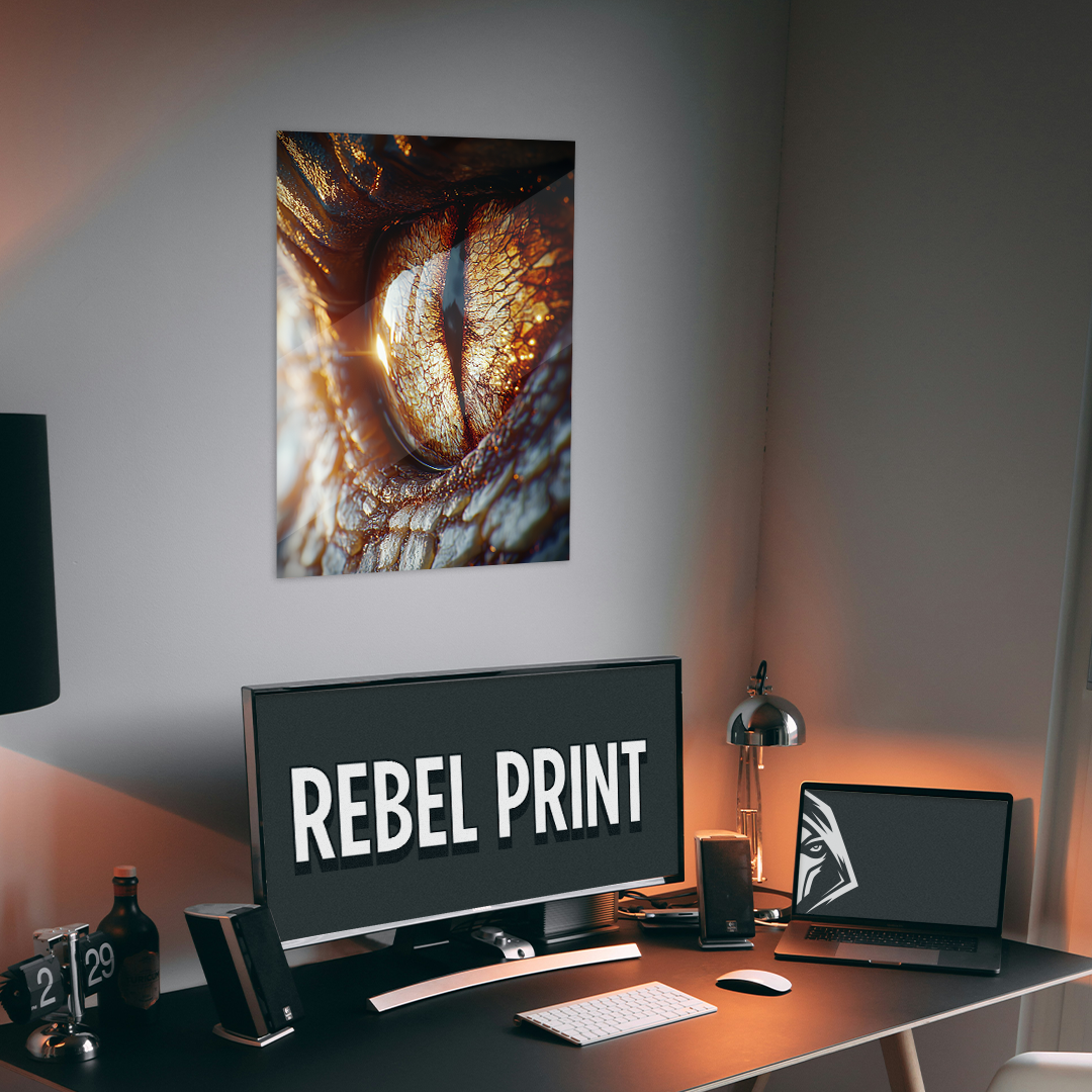 NOTRE COLLECTION - FANTASY - Dragon aux yeux d'or