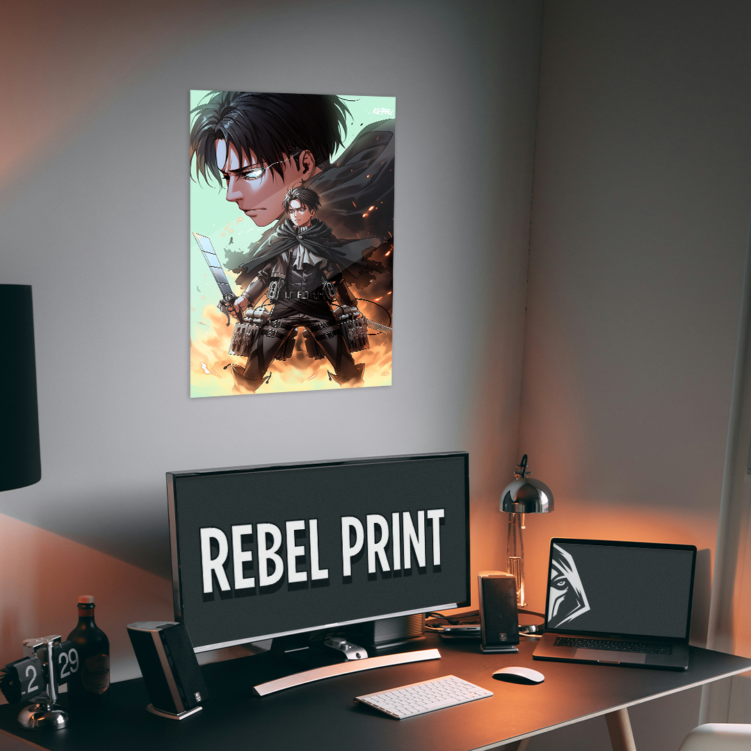 FUJIMOTO AYUMU - ATTACK ON TITAN - Levi's decisive pose