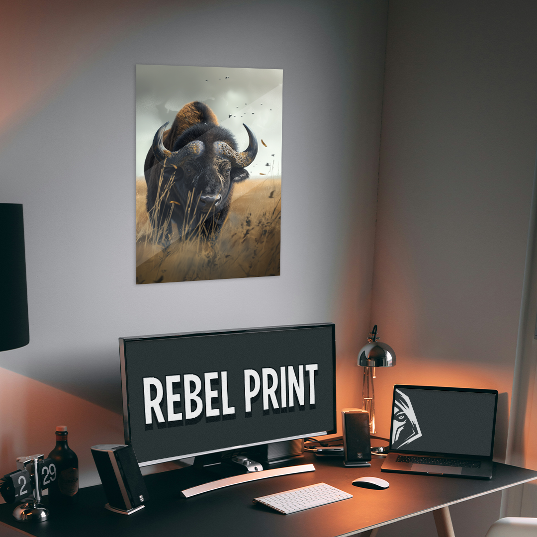 OUR COLLECTION - NATURE - Buffalo in the Prairies