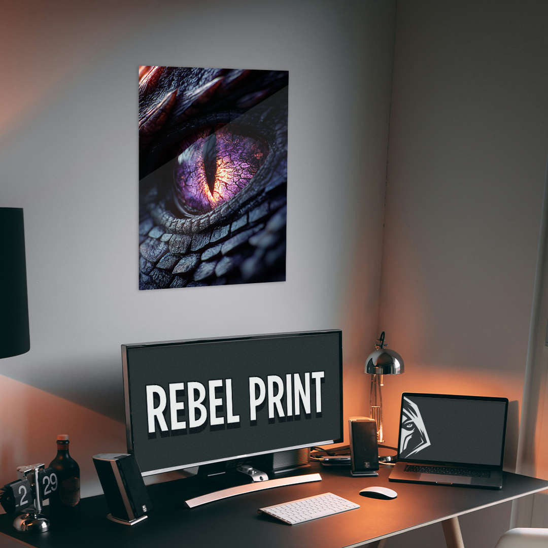 OUR COLLECTION - FANTASY - Violet Eyed Dragon