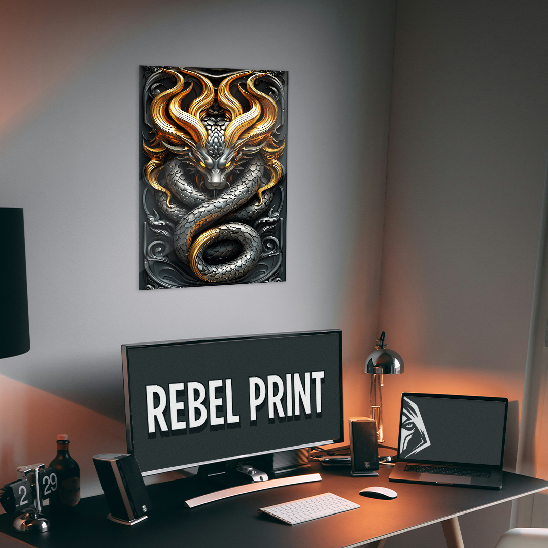 OUR COLLECTION - FANTASY - Dark Golden Hydra