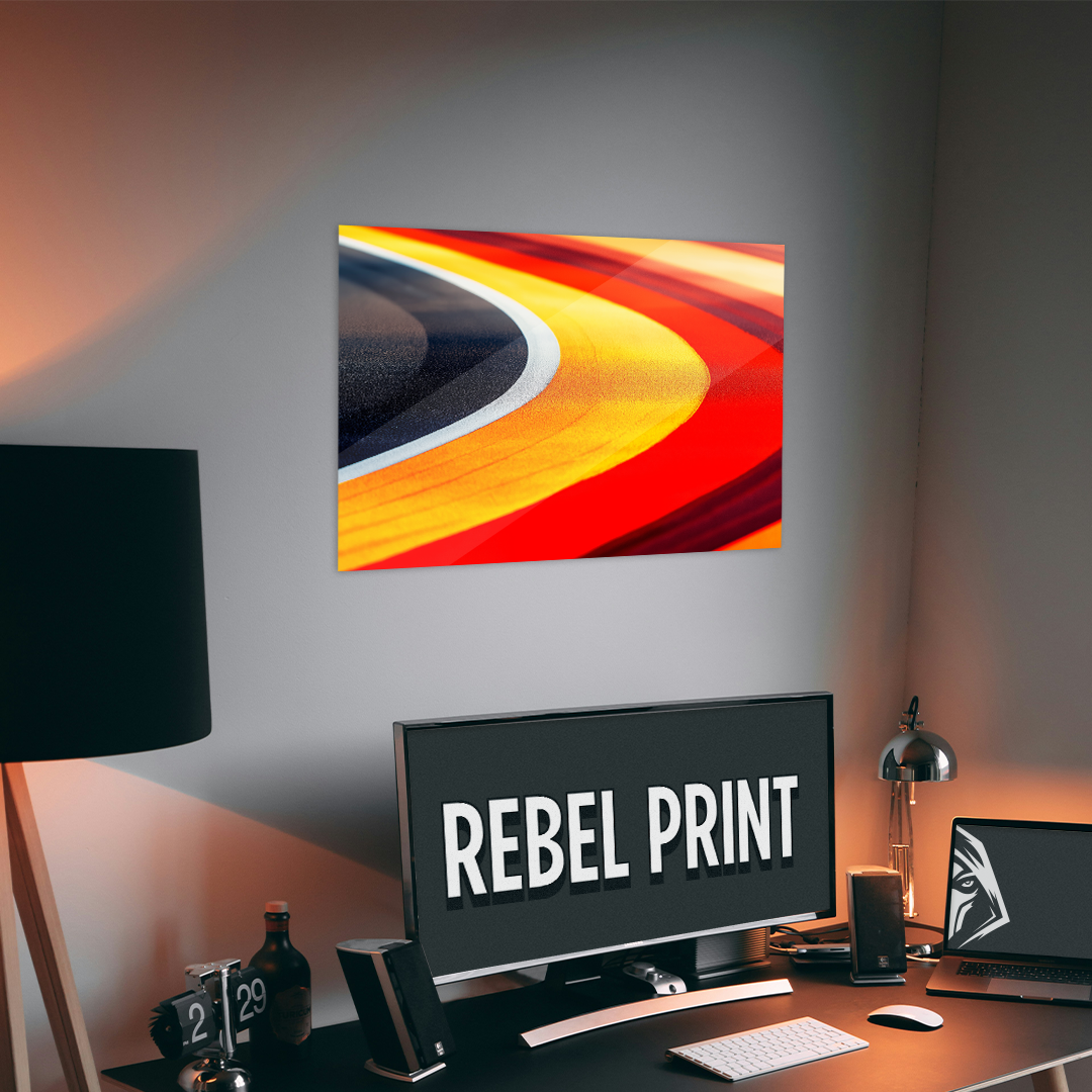 OUR COLLECTION - ABSTRACT - Colored Road Stripes