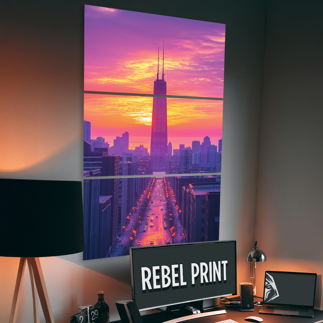 OUR COLLECTION - MULTIPANEL - Uptown Sunset