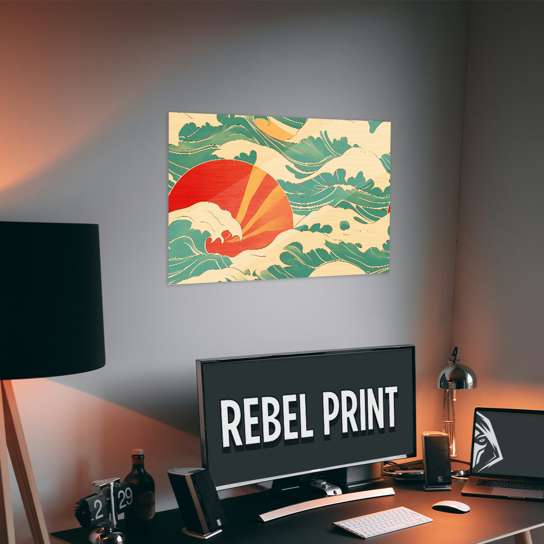 OUR COLLECTION - ABSTRACT - Sun in the Waves