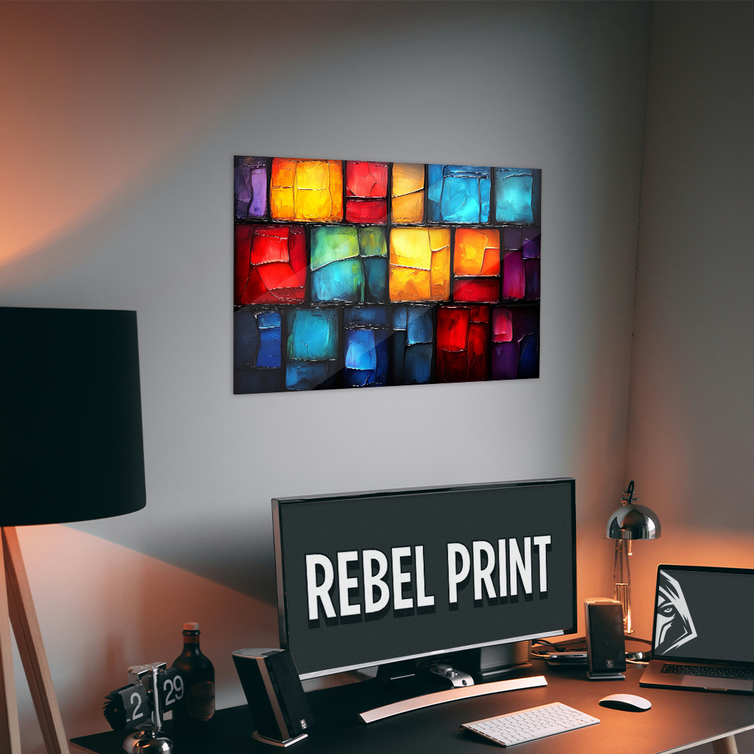 OUR COLLECTION - ABSTRACT - Rainbow Windows