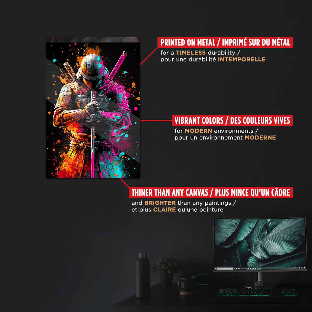 OUR COLLECTION - EPIC - Colorful Samurai