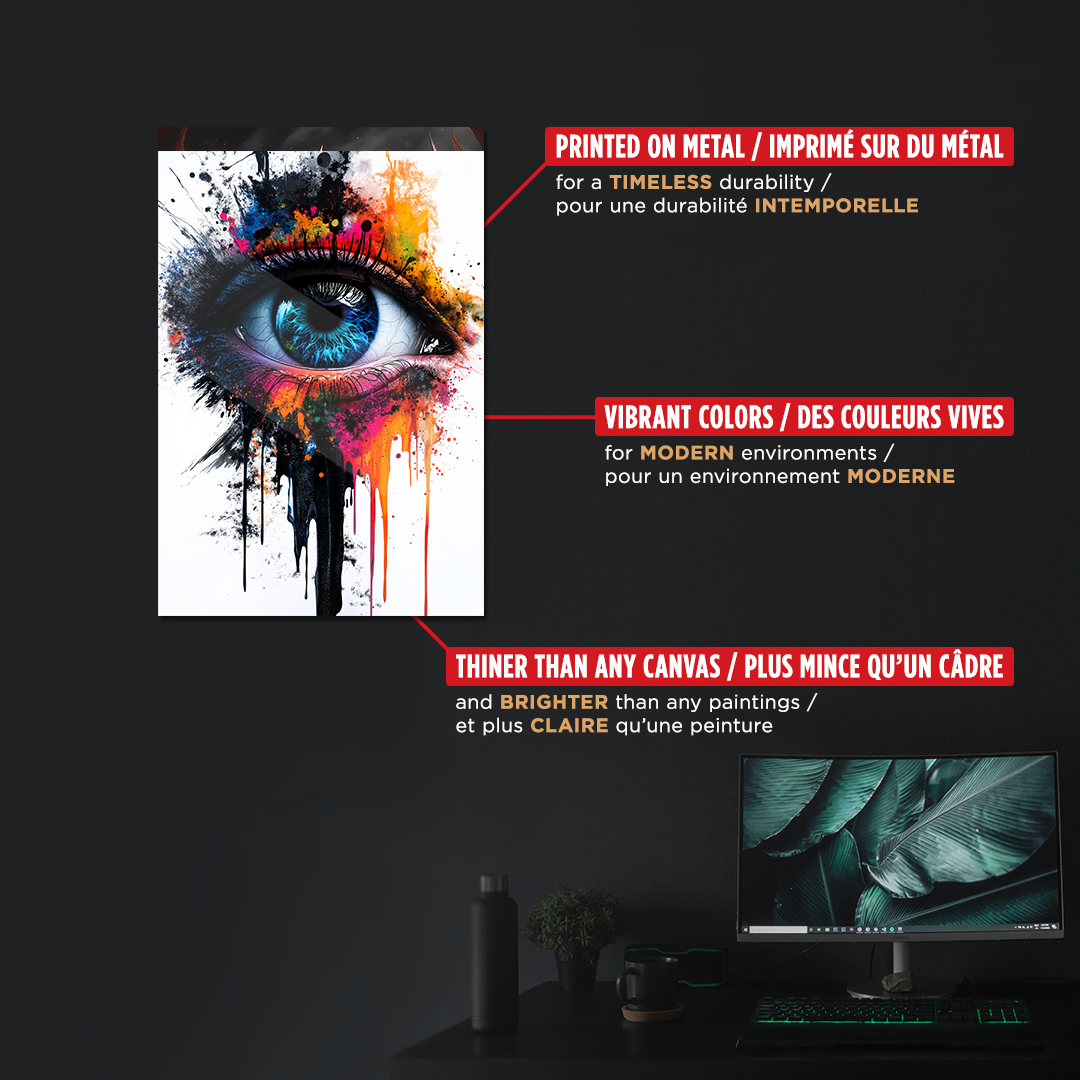 OUR COLLECTION - ABSTRACT - Blue Eye on You
