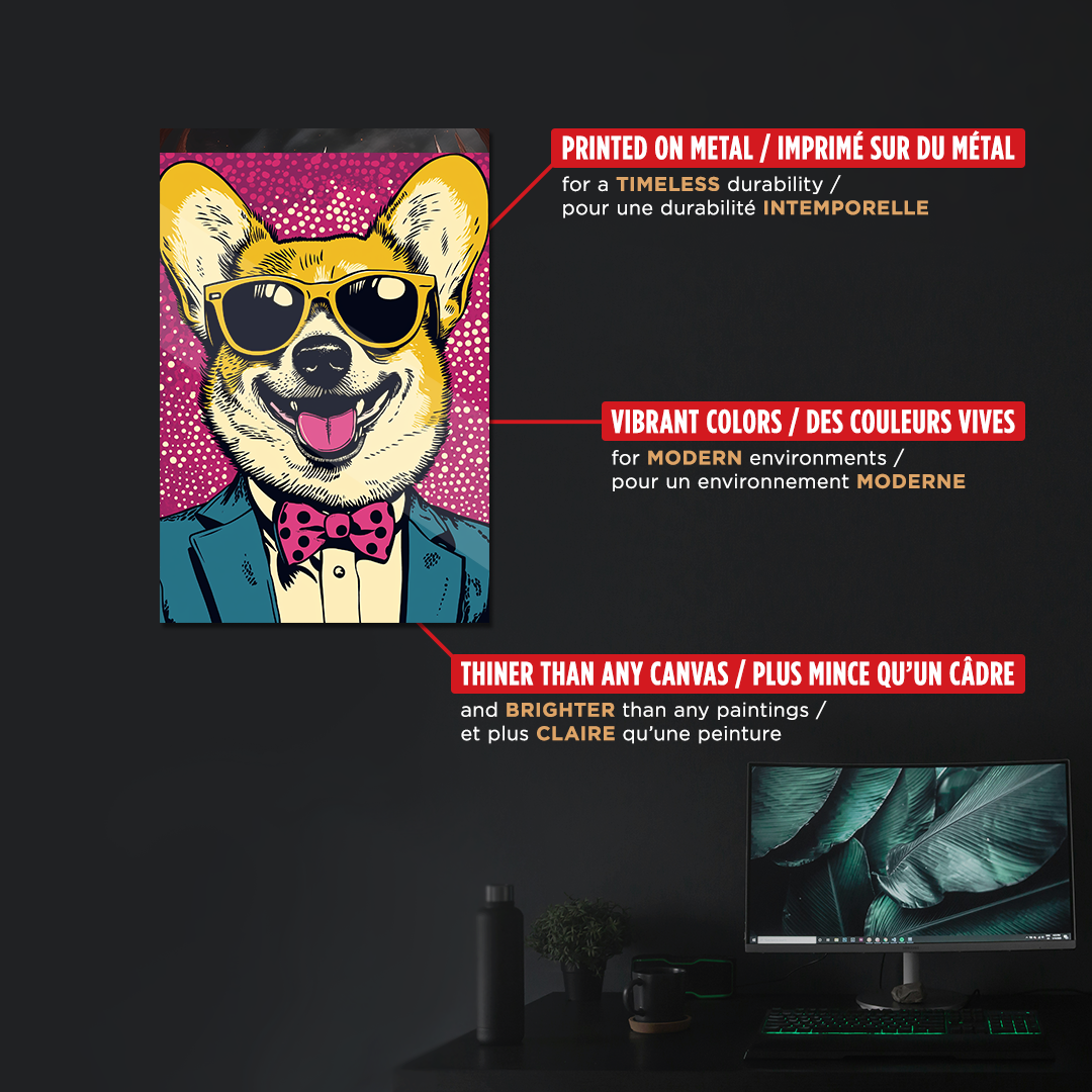 OUR COLLECTION - ABSTRACT - Classy Corgi