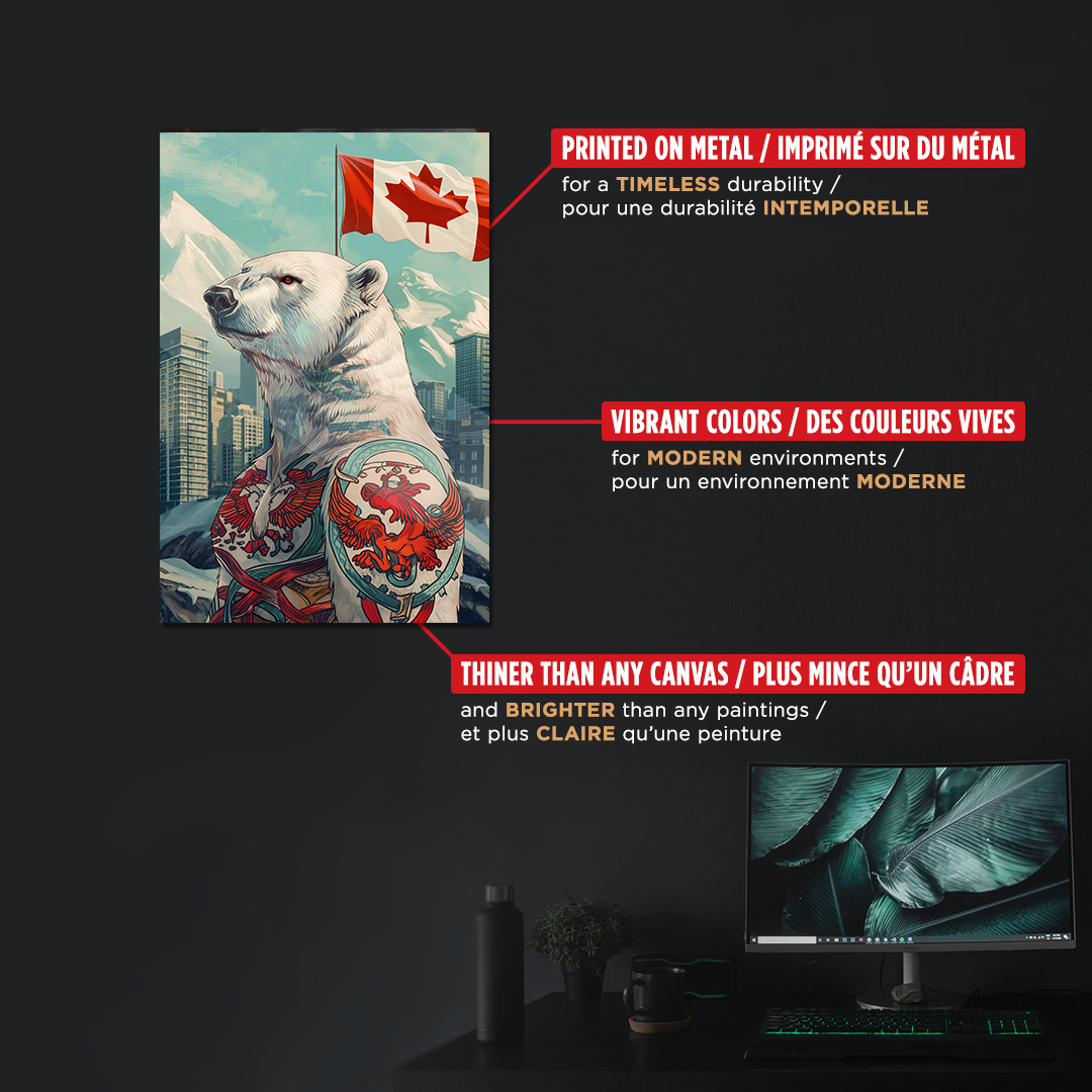 OUR COLLECTION - ABSTRACT - Canadian Polar Bear
