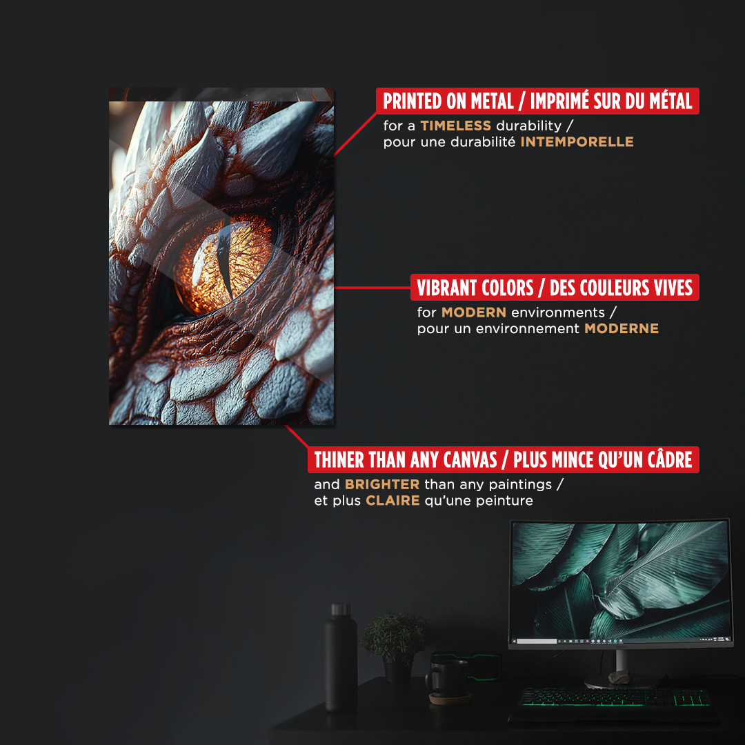 OUR COLLECTION - FANTASY - Topaz Eyed Dragon