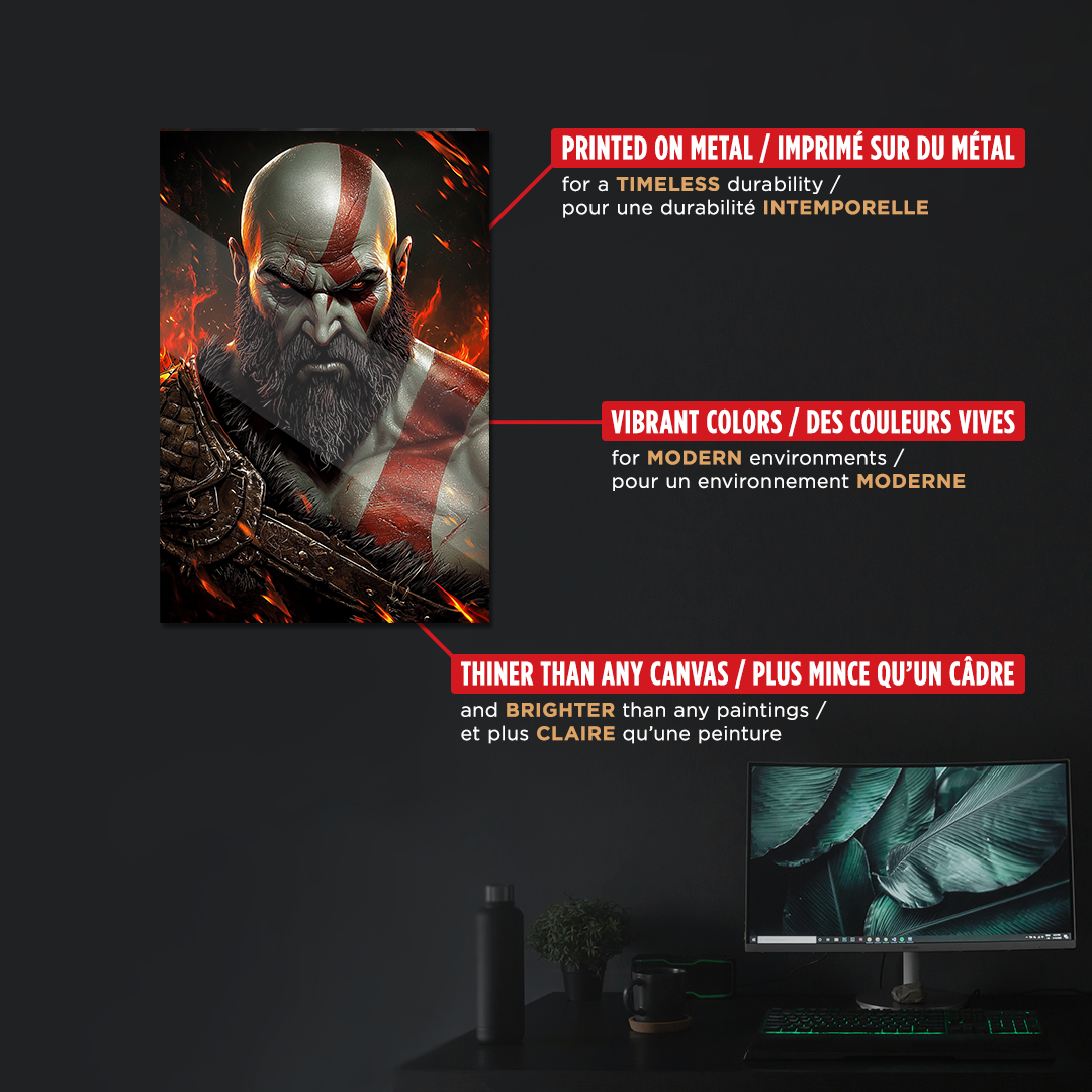 JACKSON COLE - GOD OF WAR - Kratos Blazing Eyes