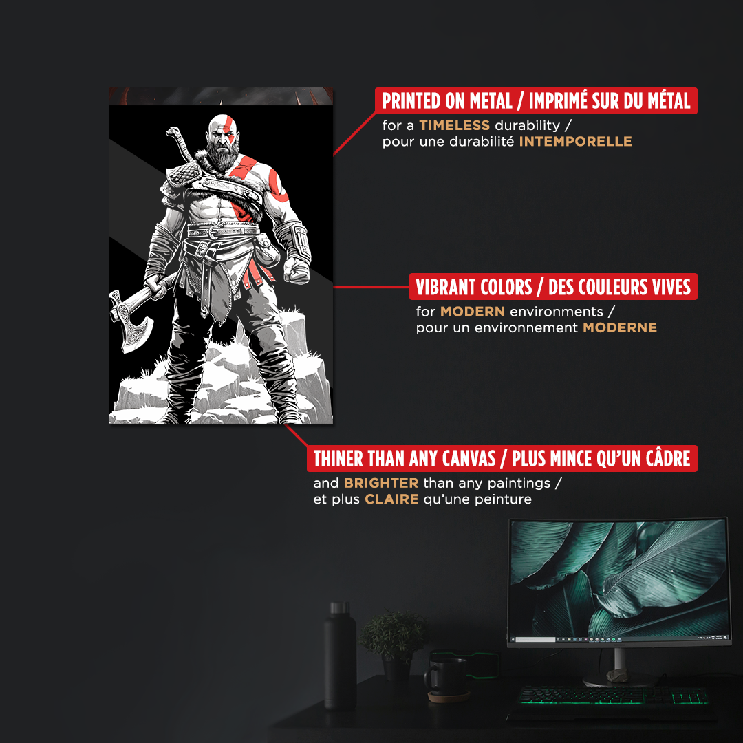 JACKSON COLE - GOD OF WAR - Graphic Kratos