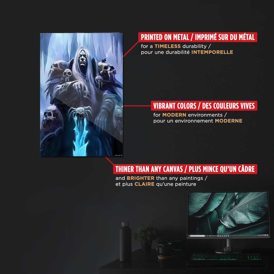 JACKSON COLE - WARCRAFT - The seated Lich King