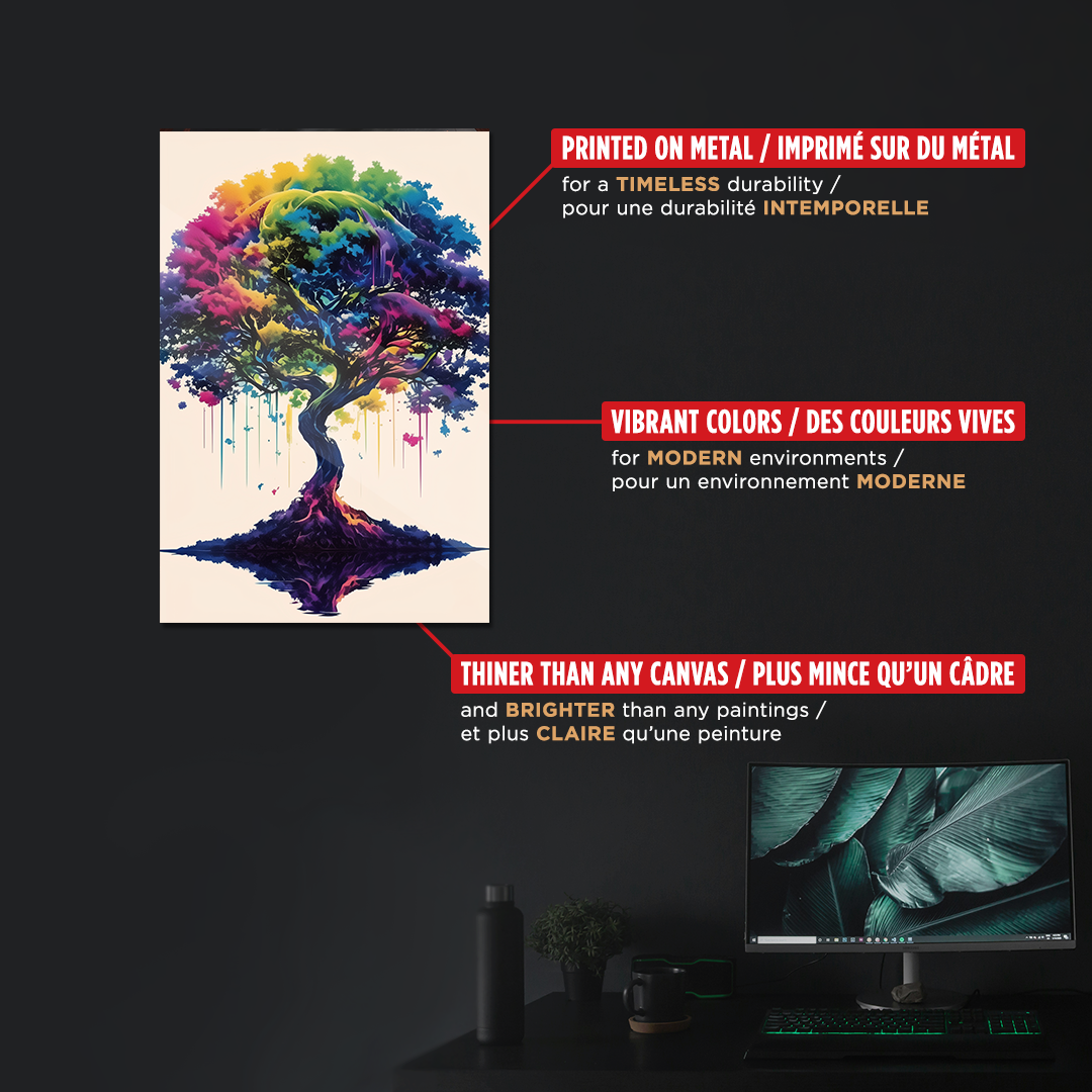 OUR COLLECTION - NATURE - Rainbow Tree