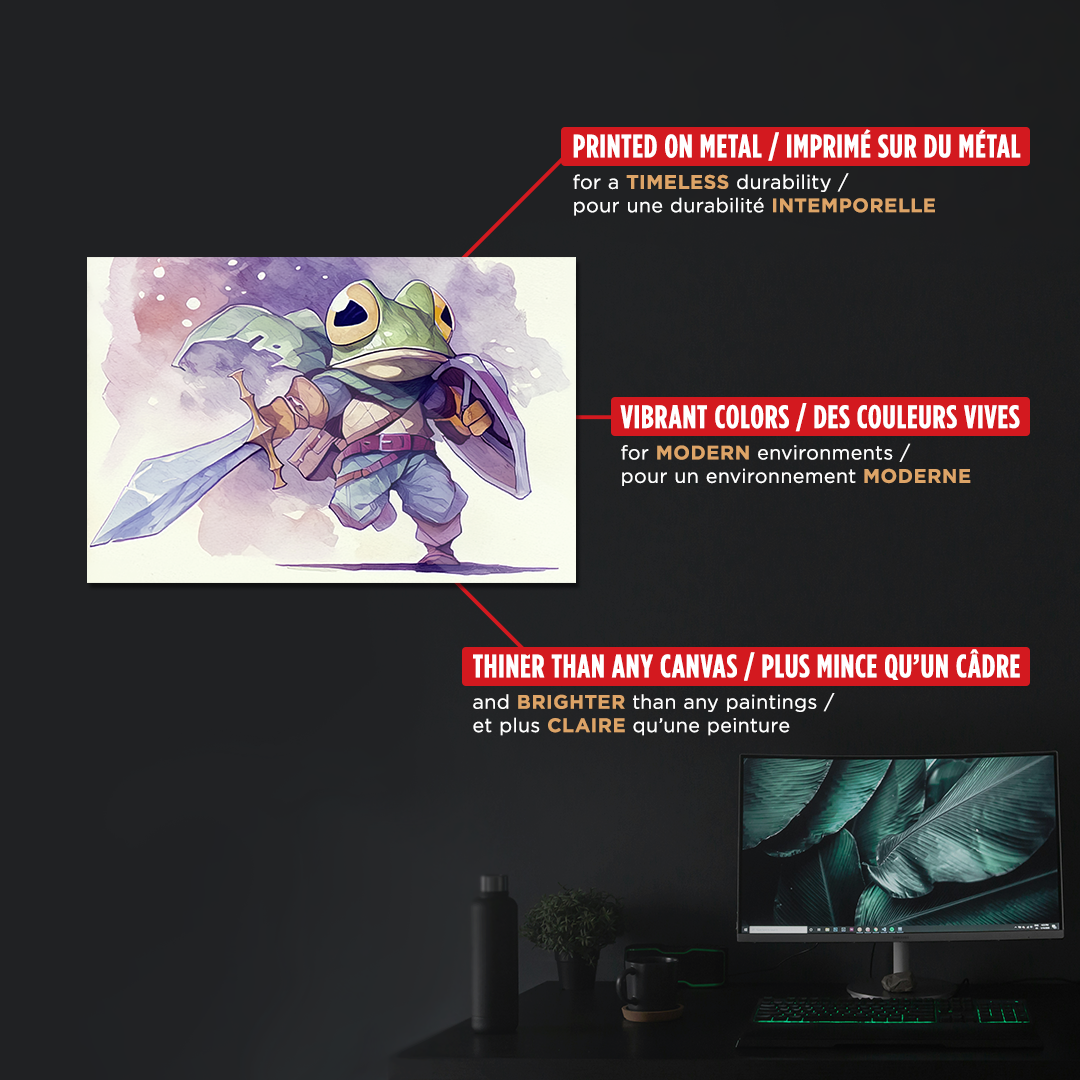 OUR COLLECTION - FANTASY - the Frog Warrior