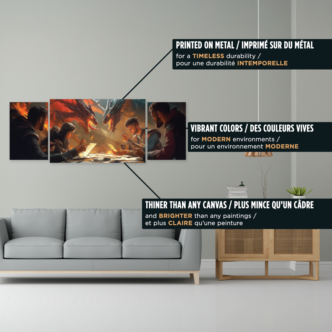OUR COLLECTION - MULTIPANEL - Dragons in the Dungeons
