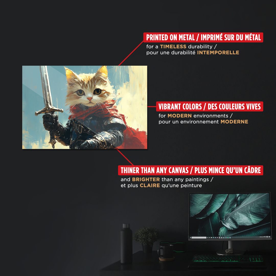 OUR COLLECTION - FANTASY - Mighty Cat Knight