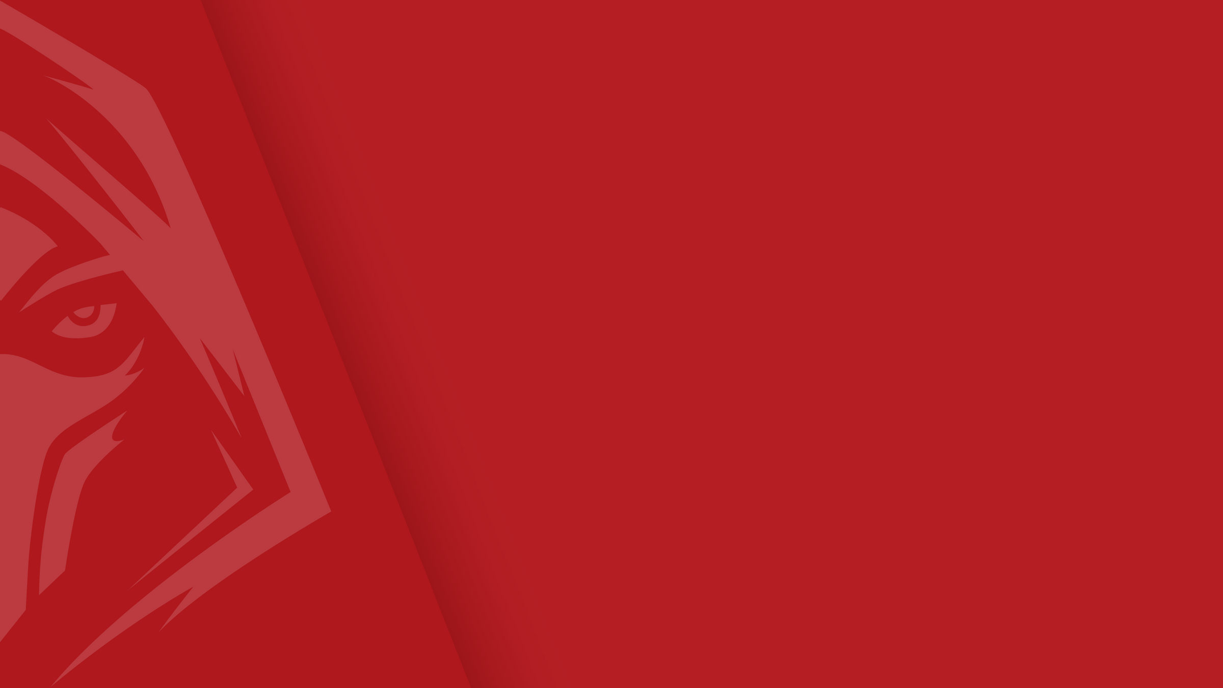 red rebel print logo banner