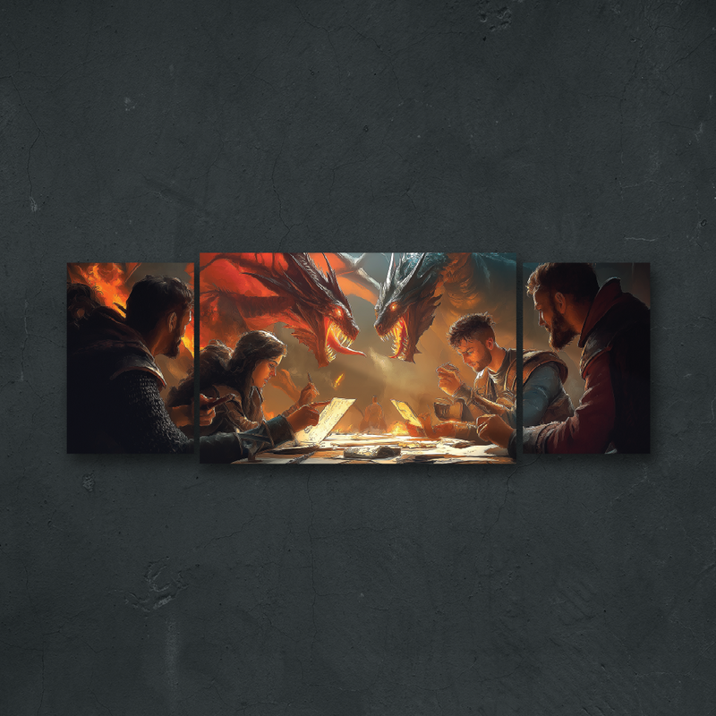 NOTRE COLLECTION - MULTIPANEL - Dragons dans les donjons