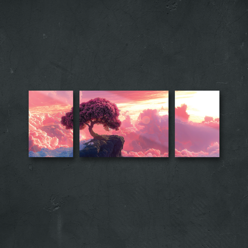 NOTRE COLLECTION - MULTIPANEL - Montagnes Sakura
