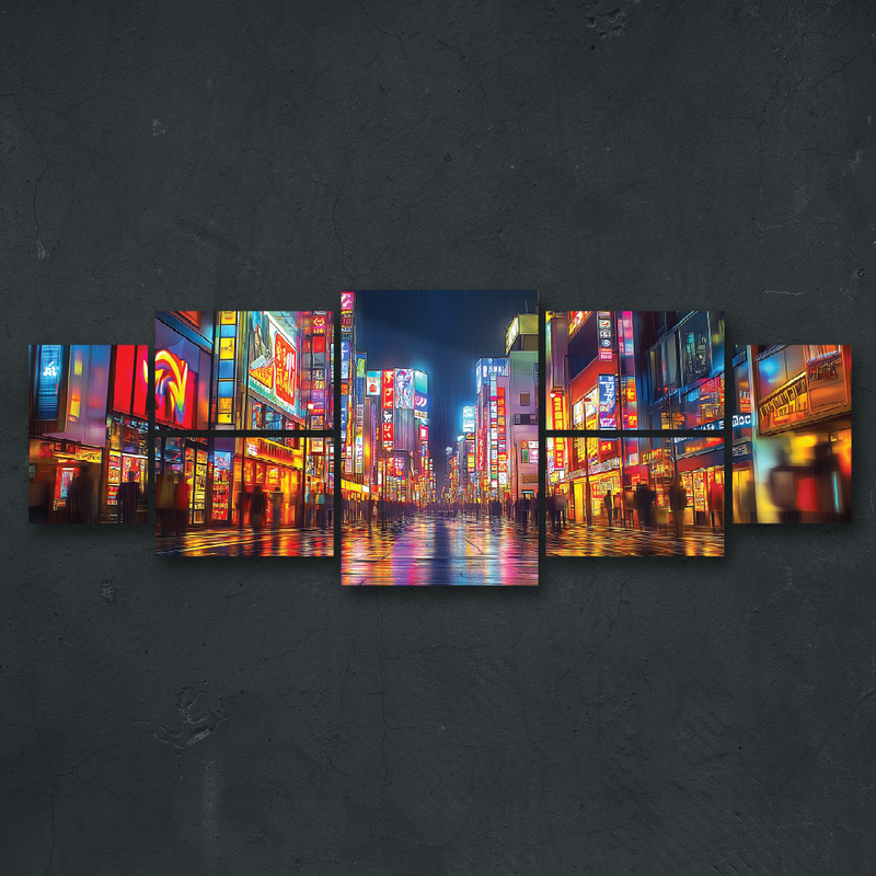 NOTRE COLLECTION - MULTIPANEL - Asian Time Square