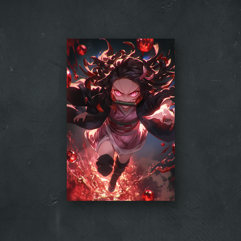 FUJIMOTO AYUMU - DEMON SLAYER - Nezuko's rage