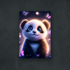 NOTRE COLLECTION - STYLE ANIME - Panda mignon avec des papillons