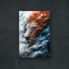 NOTRE COLLECTION - NATURE - La Peinture du Lion
