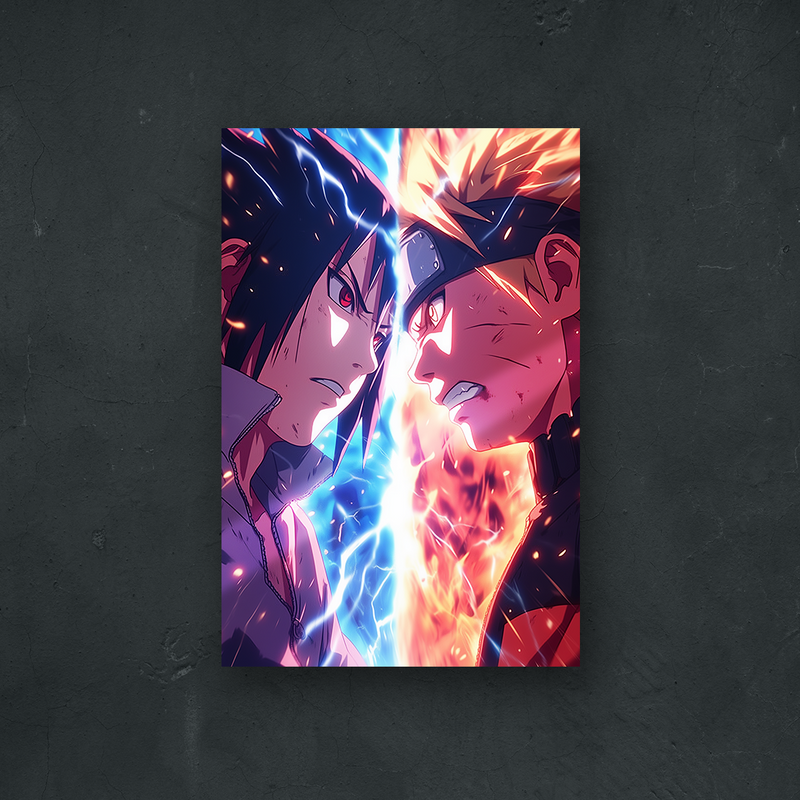 FUJIMOTO AYUMU - NARUTO - Sasuke & Naruto's clash