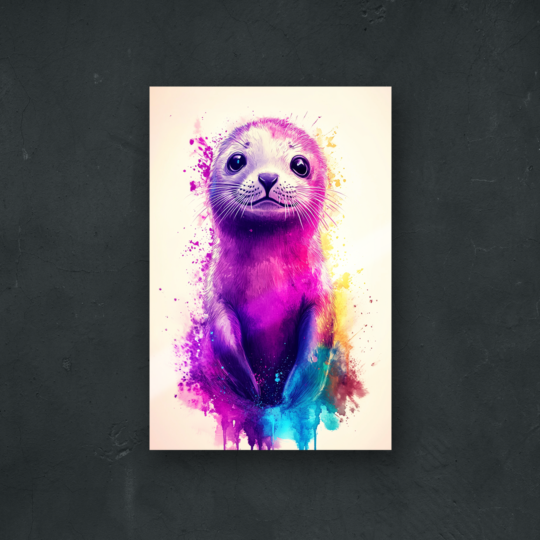 OUR COLLECTION - ABSTRACT - Splashy Seal