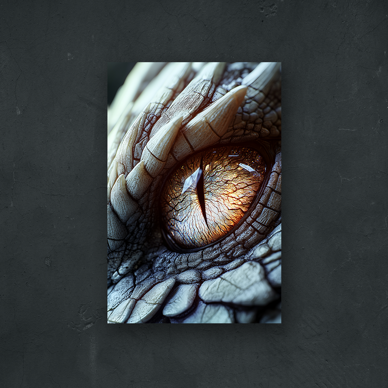 NOTRE COLLECTION - FANTASY - Dragon aux yeux pâles