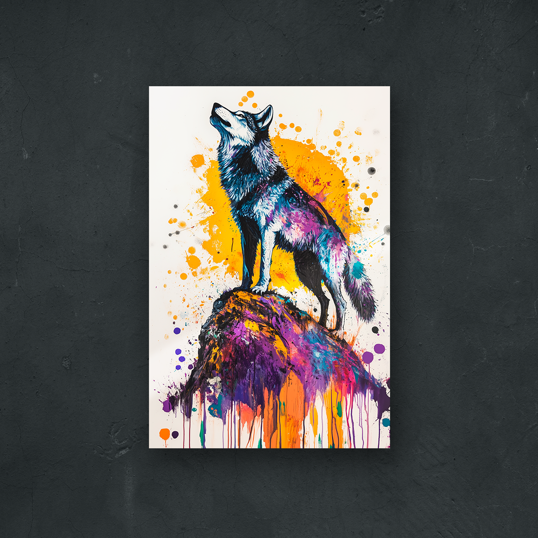 NOTRE COLLECTION - ABSTRAIT - Loup du matin