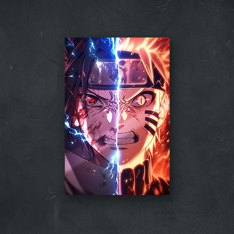 FUJIMOTO AYUMU - NARUTO - Sasuke & Naruto's Rivalry