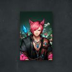 JACKSON COLE - FINAL FANTASY - G'raha dans les fleurs