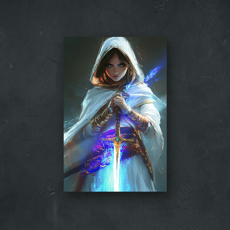 NOTRE COLLECTION - FANTASY - la Dame Mage de Bataille