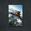 NOTRE COLLECTION - NATURE - le raton laveur volant