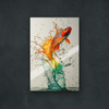 NOTRE COLLECTION - ABSTRAIT - Truite éclaboussante