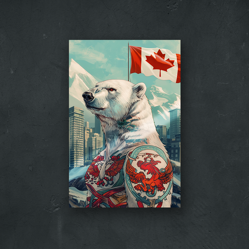 OUR COLLECTION - ABSTRACT - Canadian Polar Bear