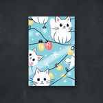 OUR COLLECTION - ABSTRACT - Christmas Loving Cats