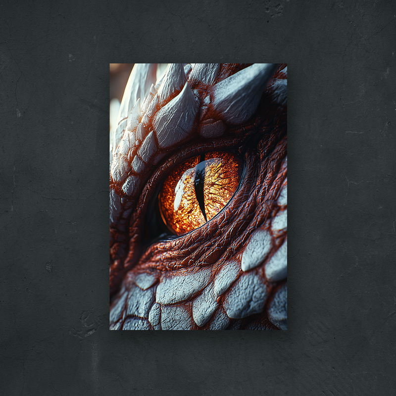 NOTRE COLLECTION - FANTASY - Dragon aux yeux de topaze