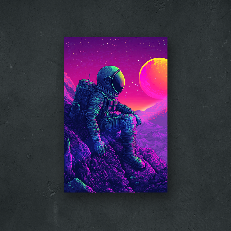 NOTRE COLLECTION - SCIENCE-FICTION - Exploration de planètes colorées