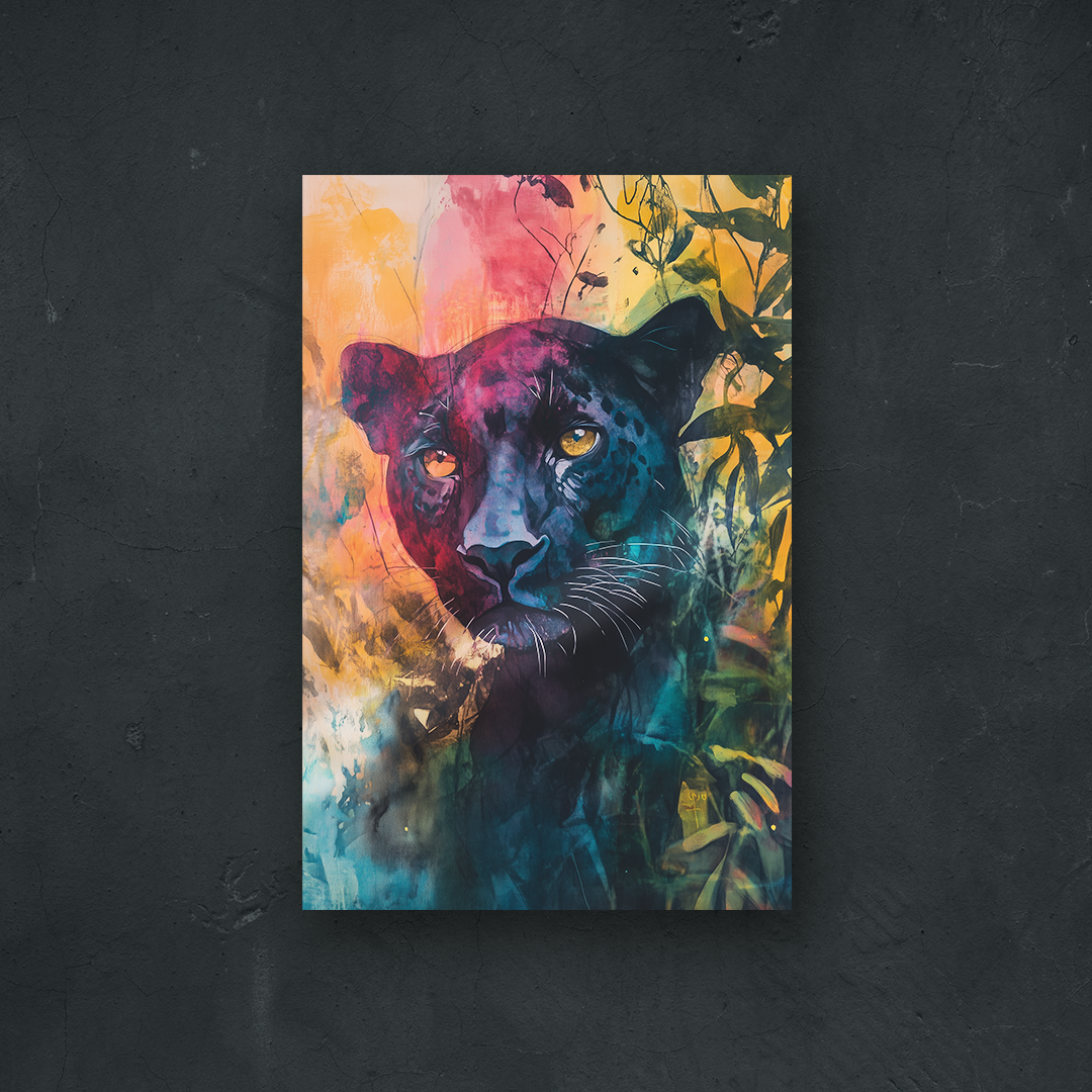 NOTRE COLLECTION - ABSTRAIT - Pas si Black Panther